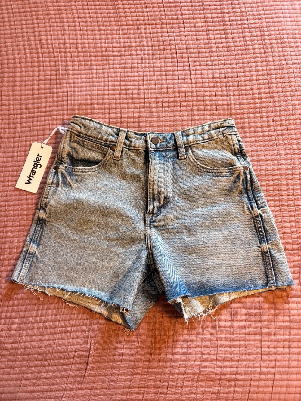 Wrangler High-Rise Denim Shorts
